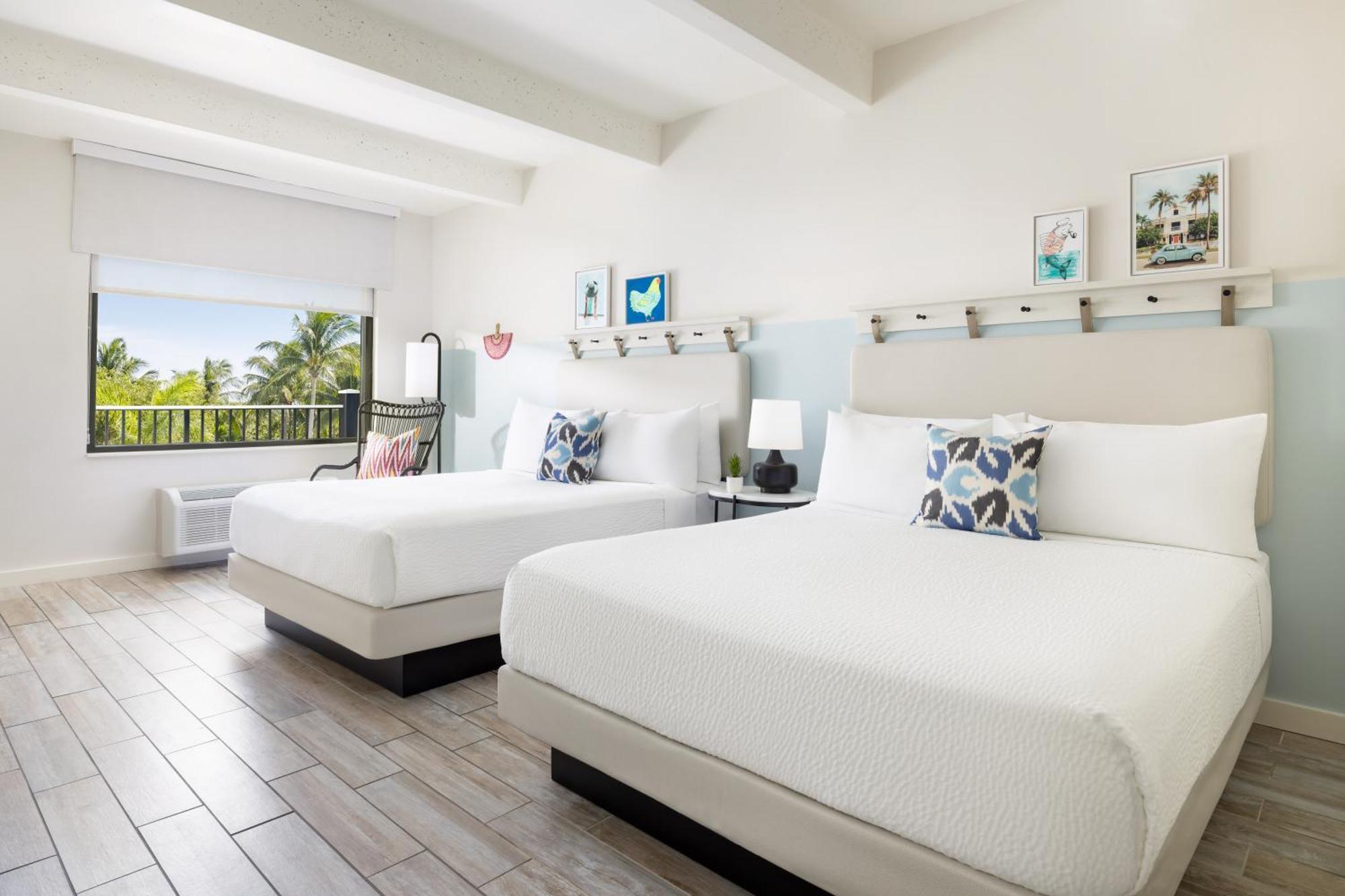 Two Queen Beds Hearing Accessible